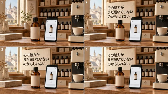 注文が届く場面の絵コンテ